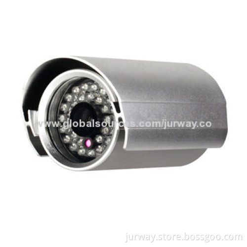 1/4-inch CMOS IR Water-resistant Camera, 650TVL, 25m IR Distance, 36-piece of LEDs with IR-cut